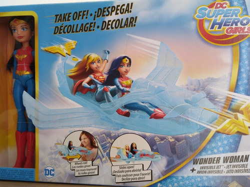 Avion Invisible Wonder Woman Dc Comics (Usado)