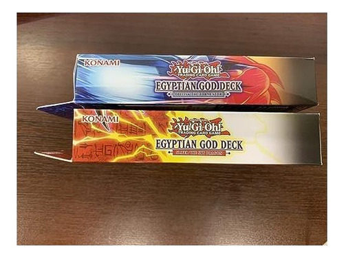 Yu-gi-oh! Tarjetas De Comercio De Dios Egipcio Mazo De