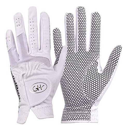 Guante De Golf Gh Guantes De Golf De Cuero Para Mujer, Un Pa