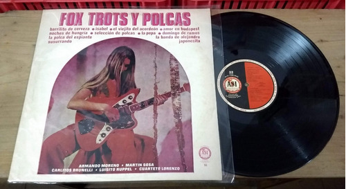 Cuarteto Lorenzo Brunelli Ruppel Fox Trots Y Polcas Disco Lp