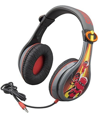 Incredibles 2 Auriculares Niños Con Función Limitación Una Y