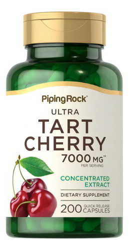 Tart Cherry Extrato De Cereja Azeda 7000 Mg 200 Cáp. Imp EUA