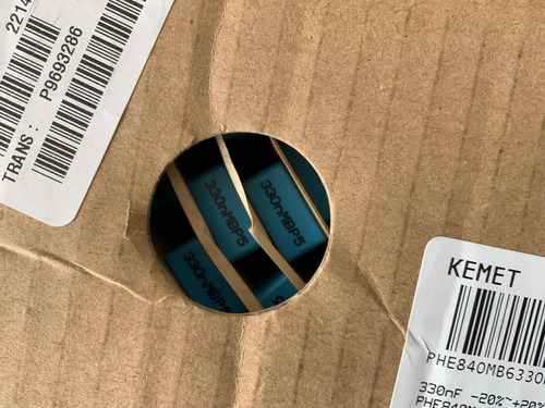 Kemet Capacitor Poliester 330uf - 275v (Usado)