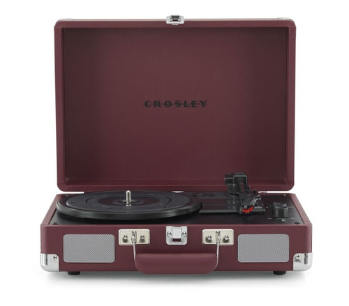 Tocadiscos Crosley/ Cruiser Deluxe Bt Burgundy