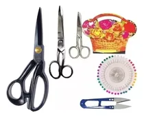 Comprar Kit 3 Tijeras Modista + Sastre + Costura + Obsequio