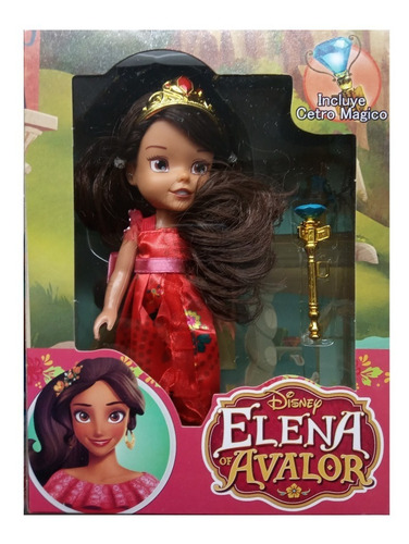 Imagem 2 de 2 de Boneca 16cm Doctora Juguetes Moana Princesa Sofia Elena