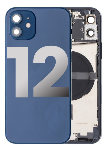 Carcasa Completa iPhone 12 (color Azul)