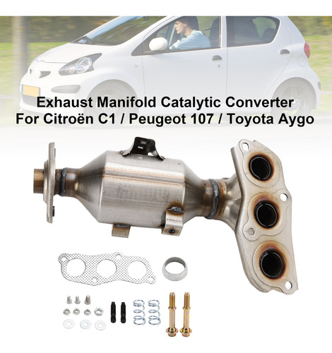 Catalizador Para Toyota Aygo Citroen C1 05-14