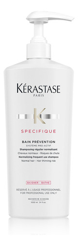 Shampoo Kérastase Specifique Bain Prévention en botella de 1L por 1 unidad