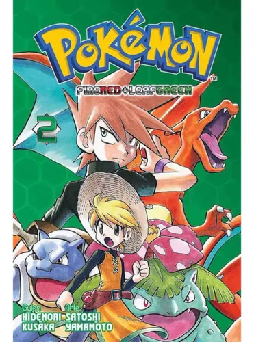 Pokemon Fire Red Green Leaf N.2 Manga Panini Premuim