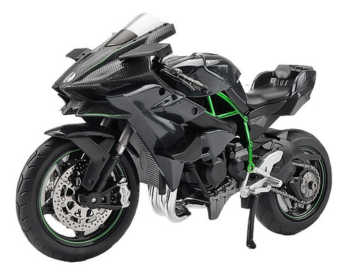 1/12 Compatible Con Kawasaki Ninja Moto Alloy Modelo