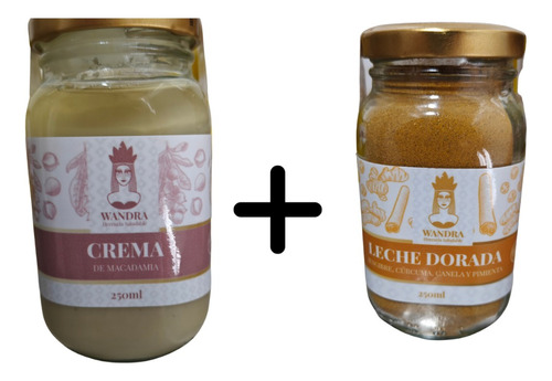 Leche Dorada & Crema De Macadam - g a $240