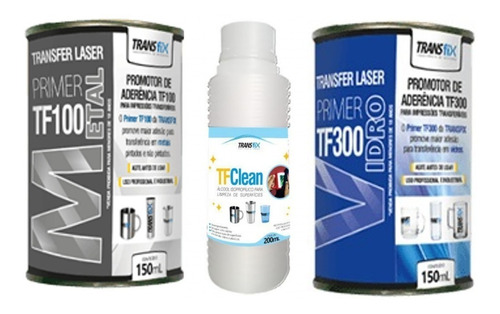 Transfer Laser Kit 2 Primers + Limpador Tfclean