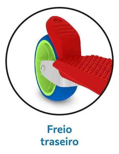 Skatenet Iniciante Vermelho Bandeirantes Vermelho Skatenet