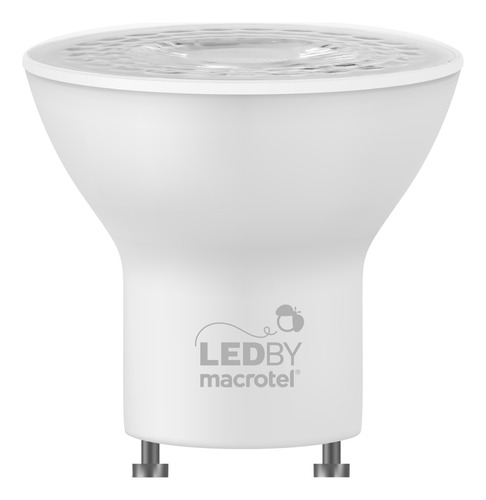 Ampolleta Led Gu10 6w Luz Cálida