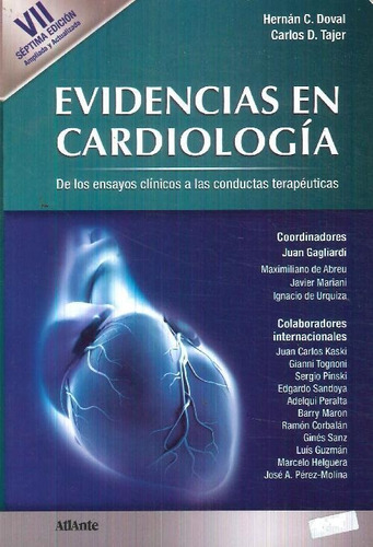 Libro Evidencias En Cardiología Vii De Hernan C Doval Carlos