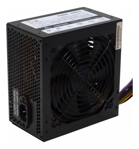 Fuente Poder Atx 650w Sata Requiere Cable Poder C13 4816