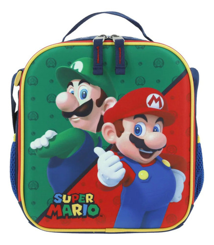 Lonchera Termica Escolar Chenson Luigi Mario Bros