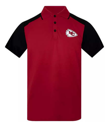 Playera Nfl Polo Hombre Cabellero Kansas City Chiefs Oficial