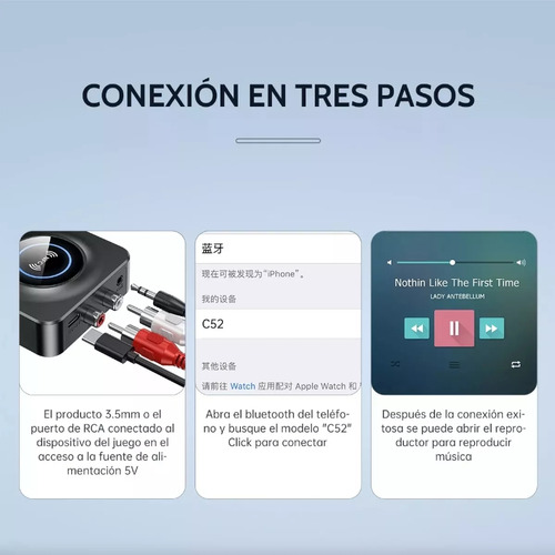 Receptor Bluetooth Nfc Receptor De Audio Bluetooth 5.1