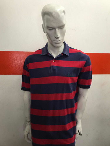 Chomba Polo Ralph Lauren Striped Made In Usa