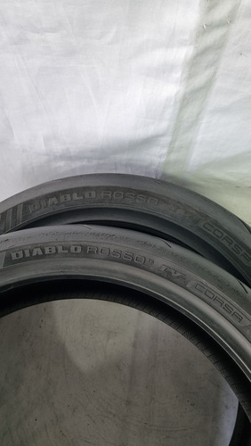 Par De Pneu Pirelli Diablo Rosso Corsa 4 190/120 (Usado)