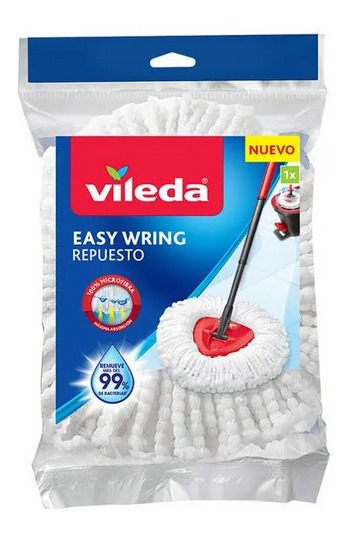 Repuesto De Trapeador Vileda Easy Wring 100% Microfibra