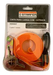 Comprar Cinta Para Carga Com Catraca - 4,5mt - 120kg - Starfer no Mercado Livre