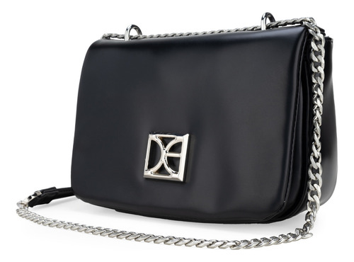 Bolsa Crossbody Cloe Izisyla Chico Color Negro