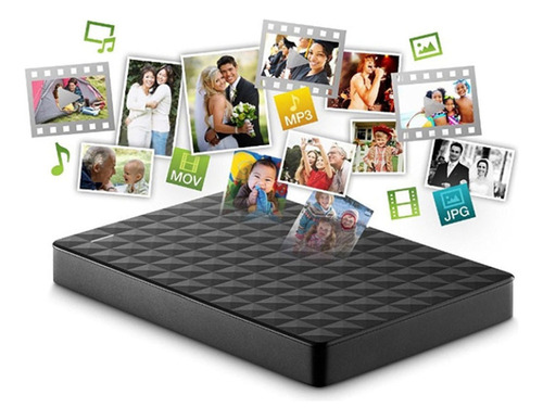// Disco Rígido Externo U Hd 6tb Yicheng Expansion Novo Preto