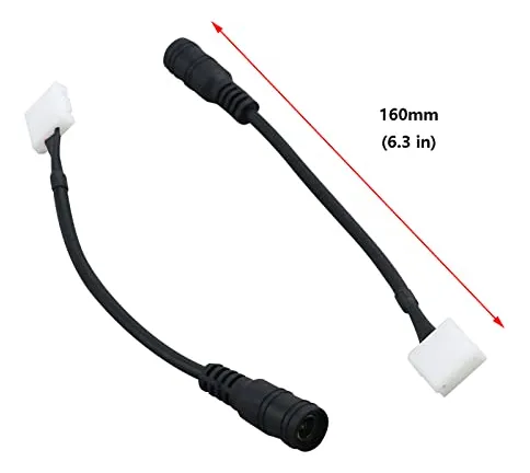 Conector De Tira De Luz Led Antrader 3528 5050 De 2 Pines A