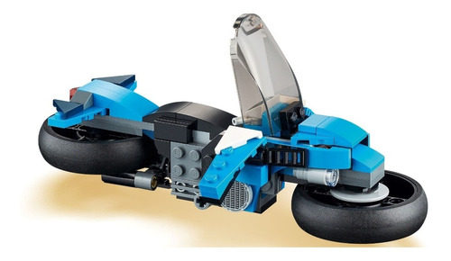 Lego Creator 3 Em 1 31114 - Supermotos Esportivas -moto Lego Quantidade De Peças 236
