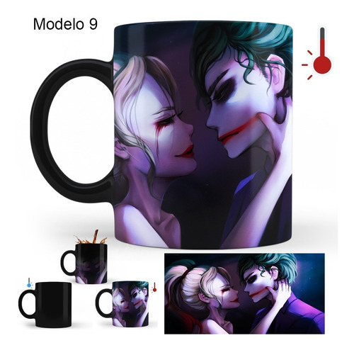 Imagen 9 de 10 de Taza Mágica Harley Quinn | Varios Modelos