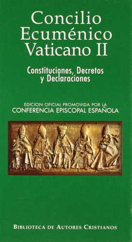 Libro Concilio Ecuménico Vaticano Ii - Vv.aa.