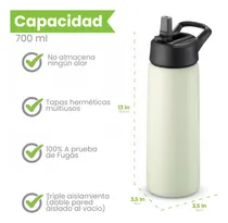 Comprar Sipx Botella De Agua De Acero Inoxidable Con Triple Aislamiento De 25 Onzas, Con 3 Tapas, Botella De Agua Reutilizable Aislada Sin Bpa Que Mantiene El Frío 24 Horas, Botella De Agua De Metal Hecha De