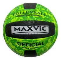 Comprar Pelota Voley Maxvic Sports Cosida Indoor Outdoor Color Verde