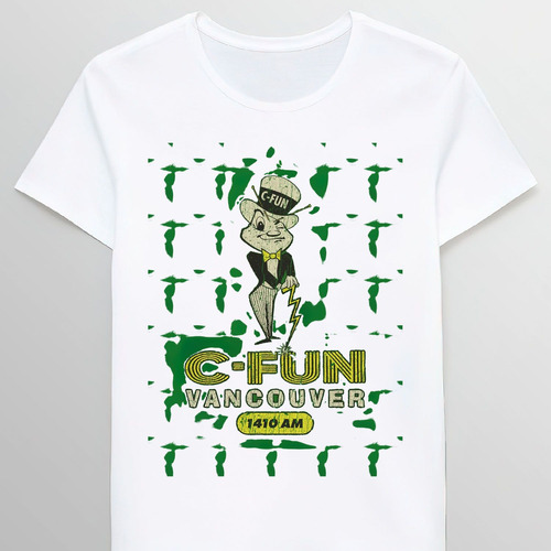 Remera C Fun Radio Vancouver 1410 Am 41602308