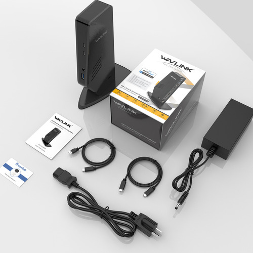 Docking Station Displaylink Wavlink 2 Monitores 4k 5k