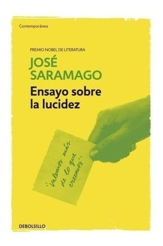 Libro - Ensayo Sobre La Lucidez - Jose Saramago