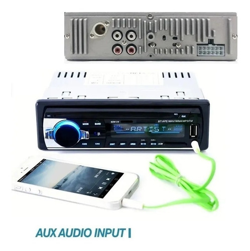 Imagen 4 de 7 de Estéreo Sumishi C-520BT con USB, bluetooth y lector de tarjeta SD