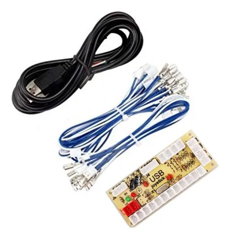 Placa Zero Delay Usb Arcade Joystick P/raspberry Pc Ps4 F