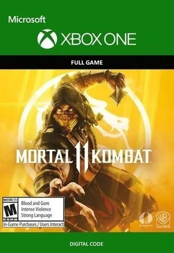 Mortal Kombat 11 Xbox One Series S/x