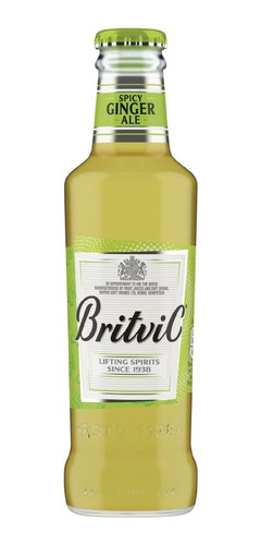 Imagen 2 de 4 de Agua Tonica Ginger Ale Britvic Pack X24 Importada