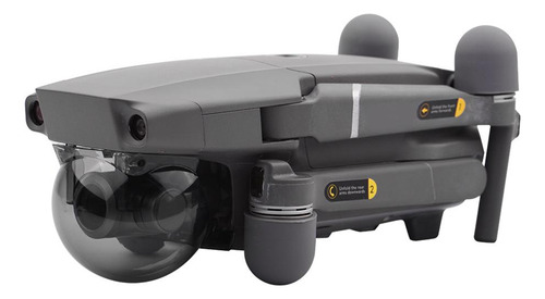 2 Protector De Cámara Para Drones Gris
