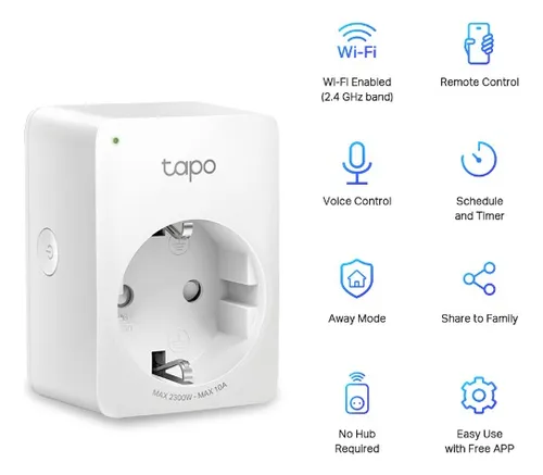 Enchufe Inteligente Tapo P100 - Electrocom