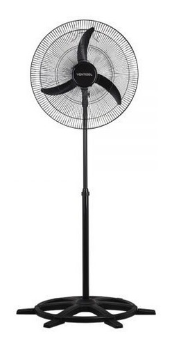 Imagem 2 de 4 de Ventilador De Coluna Preto Oscilante 60cm Ventisol