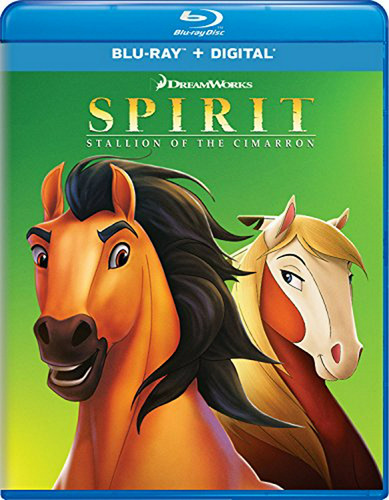 Blu-ray De Spirit, El Corcel Indomable