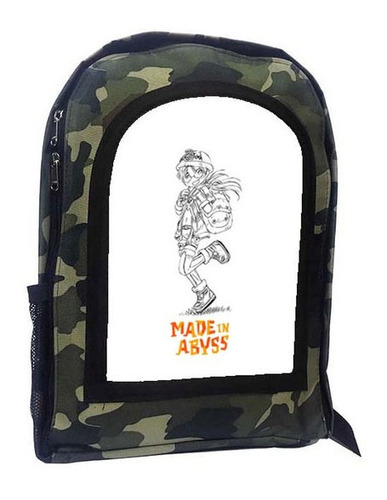 Mochila Camuflada Made In Abyss A19