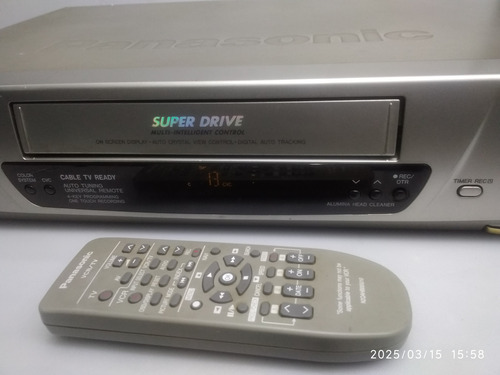 Video Cassete Panasonic Nv-hd635 Com Controle (usado) (Usado)