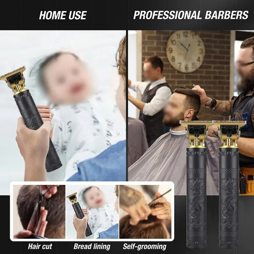 Maquina Profesional Para Afeitar Y Corte De Pelo Recargable